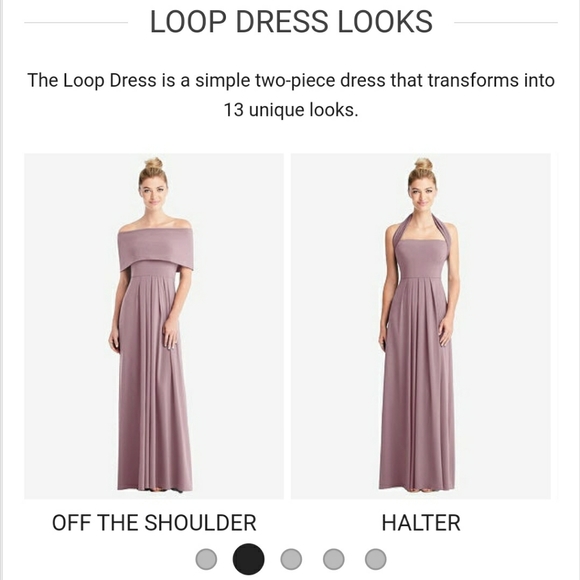 Long Loop Convertible Dress - Picture 6 of 7